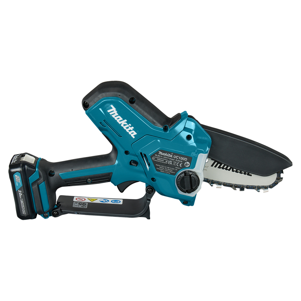 Ланцюгова пила Makita CXT, 12V, 100мм, 2Ah (UC100DWA) - зображення 3