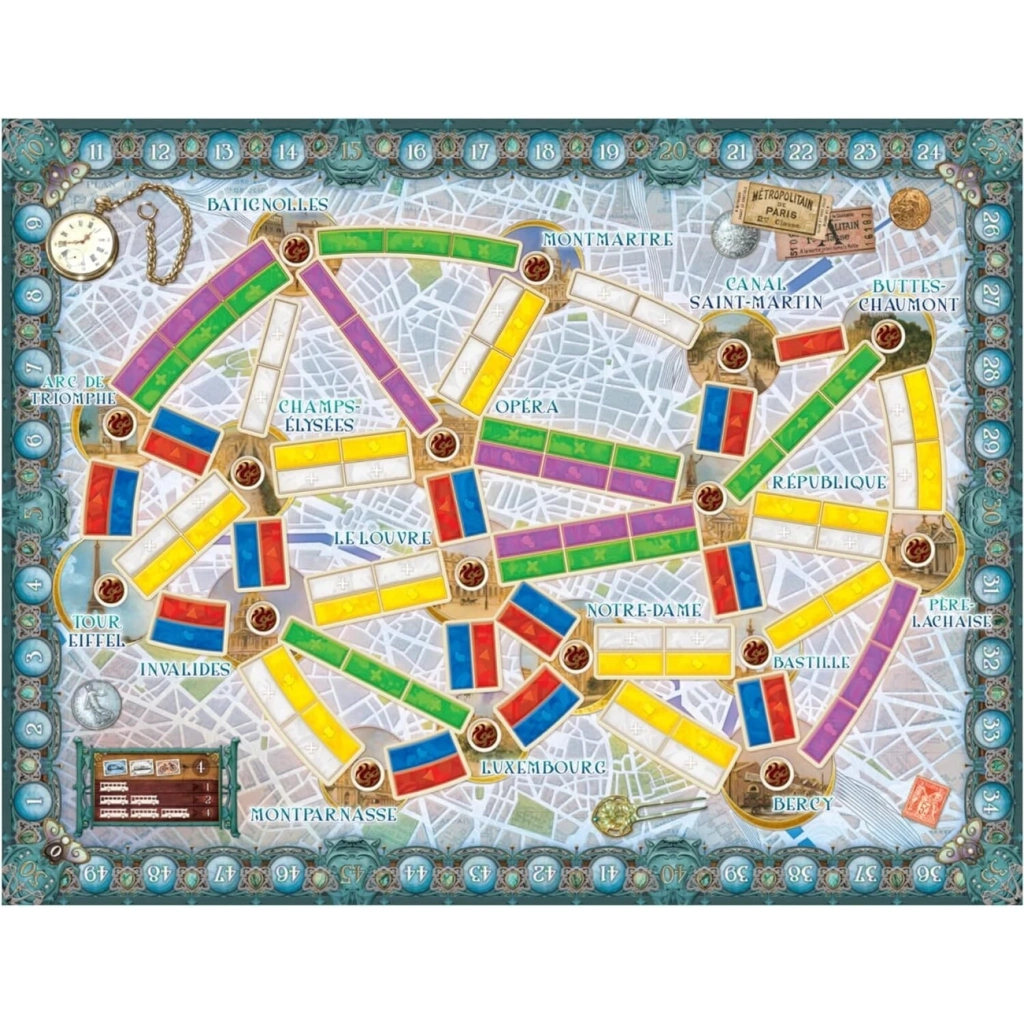 Настільна гра Lord of Boards Квиток на потяг: Париж (Ticket To Ride: Paris) українська (LOB2340UA/LFCACD355) - зображення 2