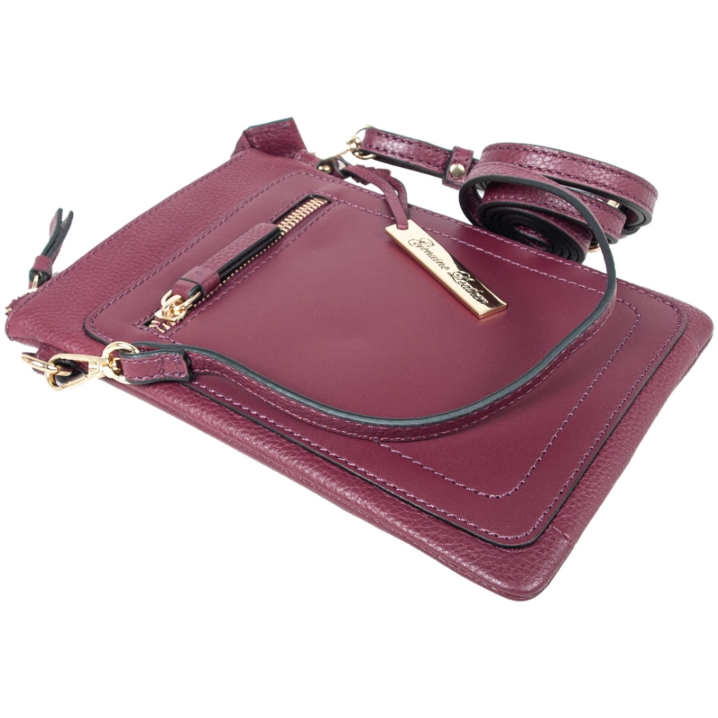 Сумка Ashwood AZ71 Wine - зображення 4