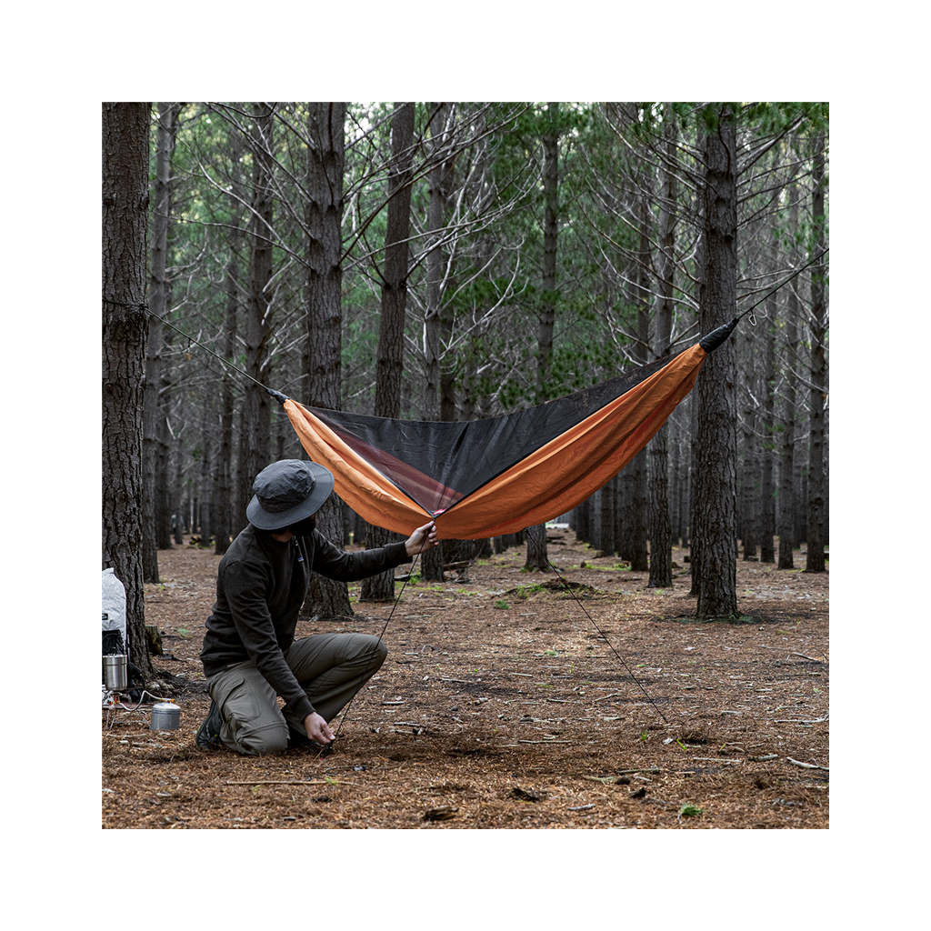 Гамак Naturehike Shelter Camping NH20ZP092 75D Orange (6927595750810) - зображення 5