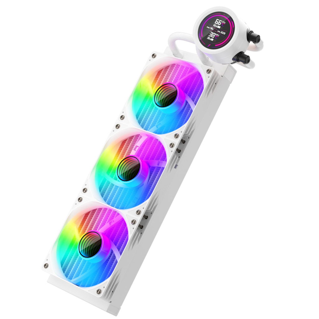 Система рідинного охолодження 1stPlayer TS4-360-WH - зображення 4