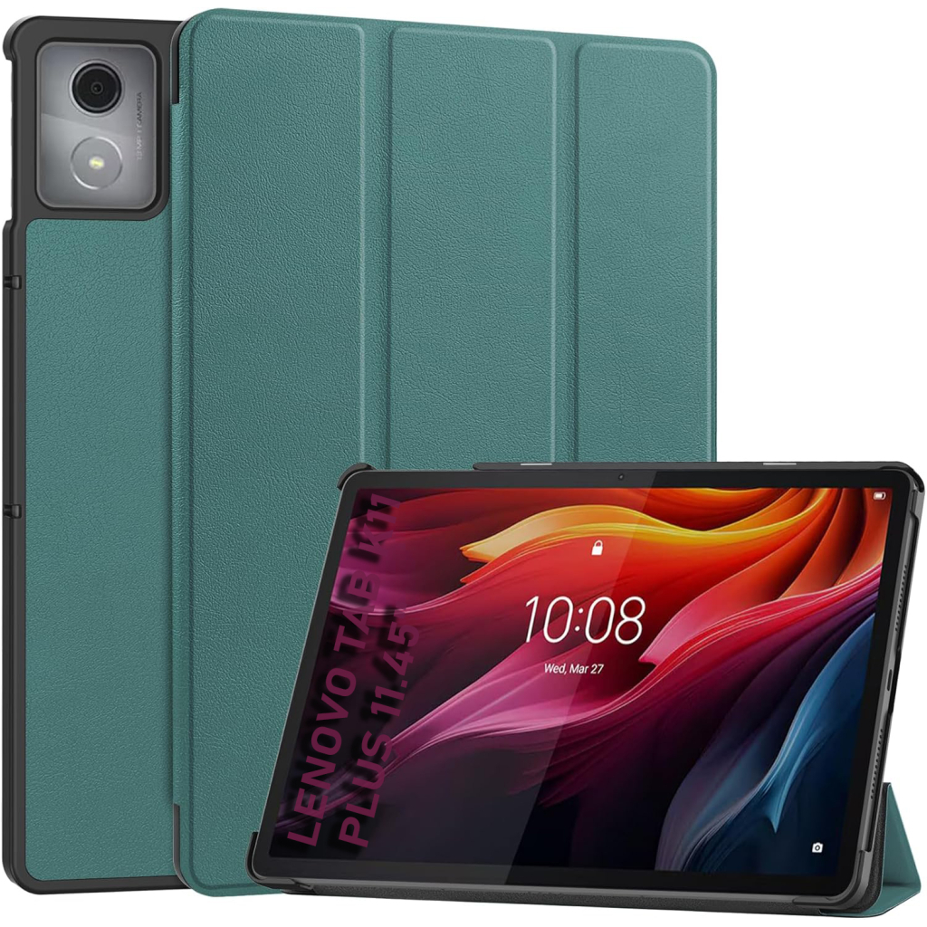 Чохол до планшета BeCover Smart Case Lenovo Tab K11 Plus TB-352F 11.45" Dark Green (711850) - зображення 1
