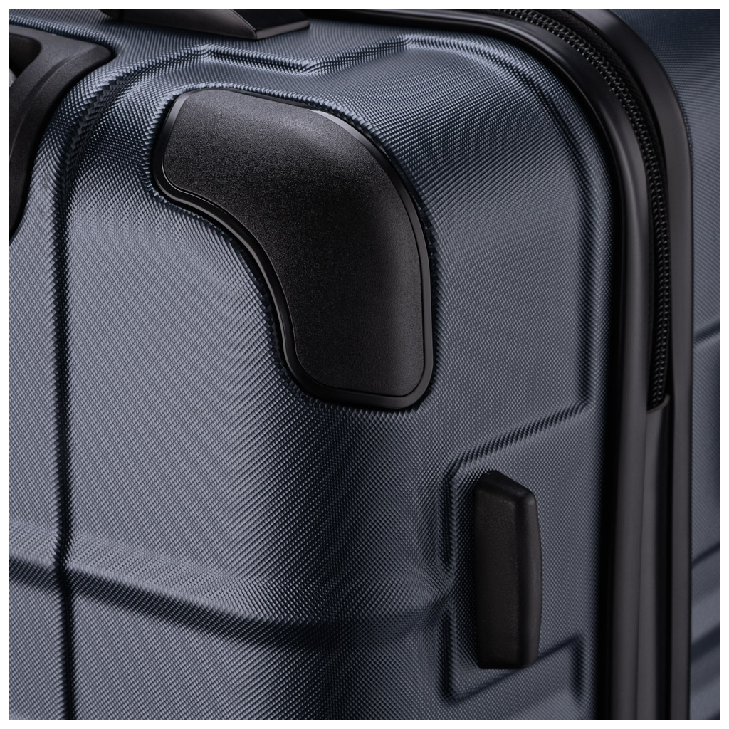 Валіза Wenger Amplar, середня, пластик, 4 колеса, синя (653147) - зображення 11