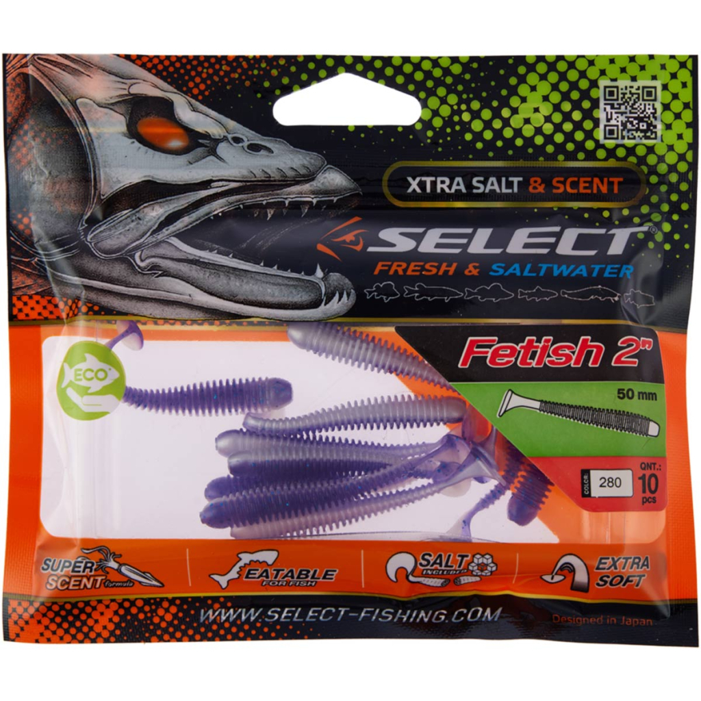 Силікон рибальський Select Fetish 2" 280 (10 шт/уп) (1870.71.17) - зображення 2