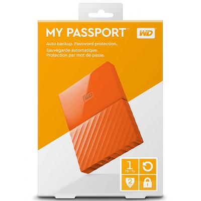 Зовнішній жорсткий диск 2.5" 1TB WD (WDBYNN0010BOR-WESN) - зображення 4