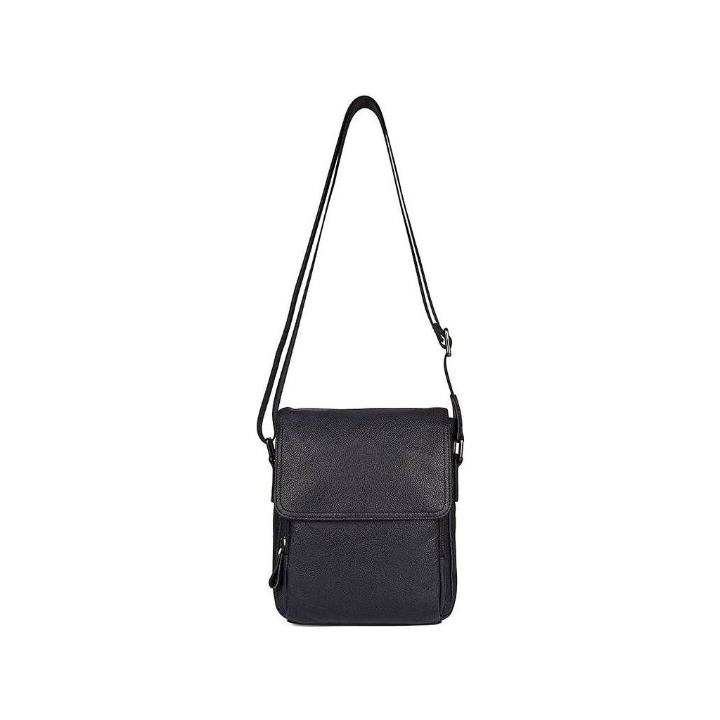 Сумка Vintage З натуральної шкіри Чорна (14545) - зображення 6