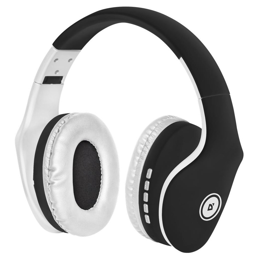 Навушники Defender FreeMotion B525 Bluetooth White-Black (63525) - зображення 1