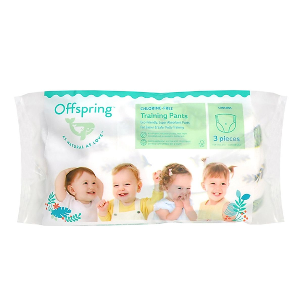 Підгузки Offspring розмір L, 9-14 кг, 3 шт. (DP-OI-FPT-L3P) - зображення 1