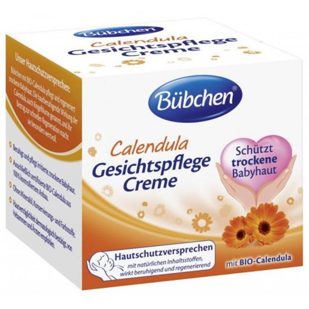 Дитячий крем Bubchen Календула для обличчя 75 мл (12373095_7613034749406) - зображення 1