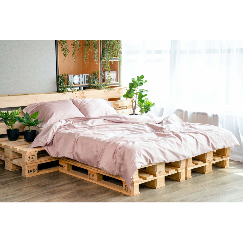 Наволочка Ardesto Mix&Match 50х70см сатин, пудра (ART5070PCP) - зображення 12