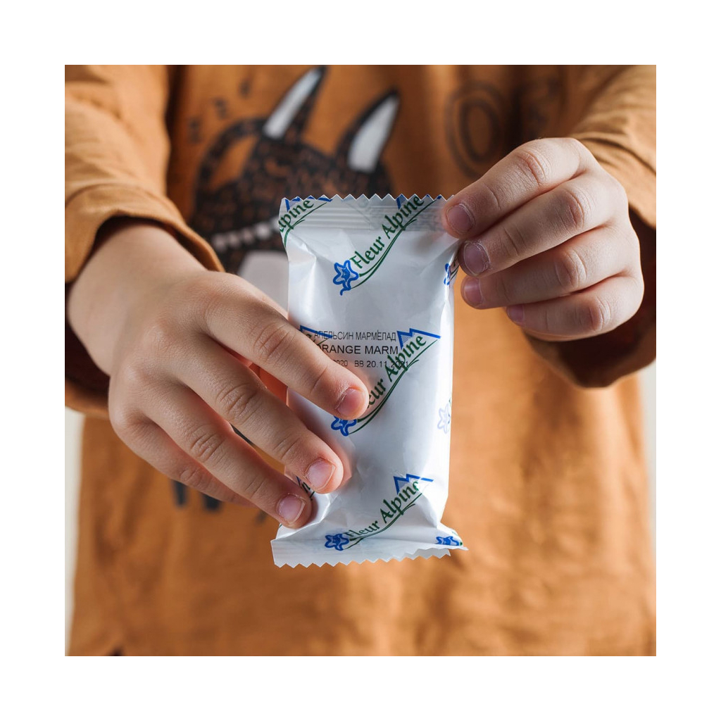 Дитяче печиво Fleur Alpine органічне яблучно-апельсиновий мармелад 150 г (5412916941394) - изображение 3