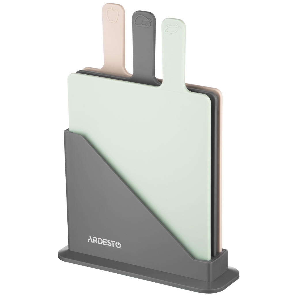 Дошка для нарізання Ardesto Fresh Set 3 шт 24,1 х 33 х 7,9 см (AR1403GB) - зображення 1