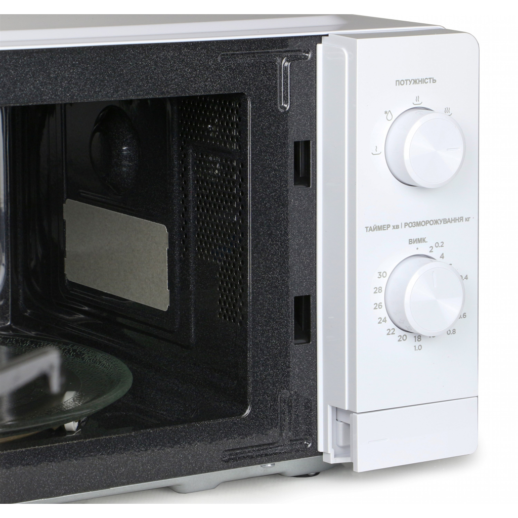 Мікрохвильова піч Midea MM7P012MZ-W - зображення 6