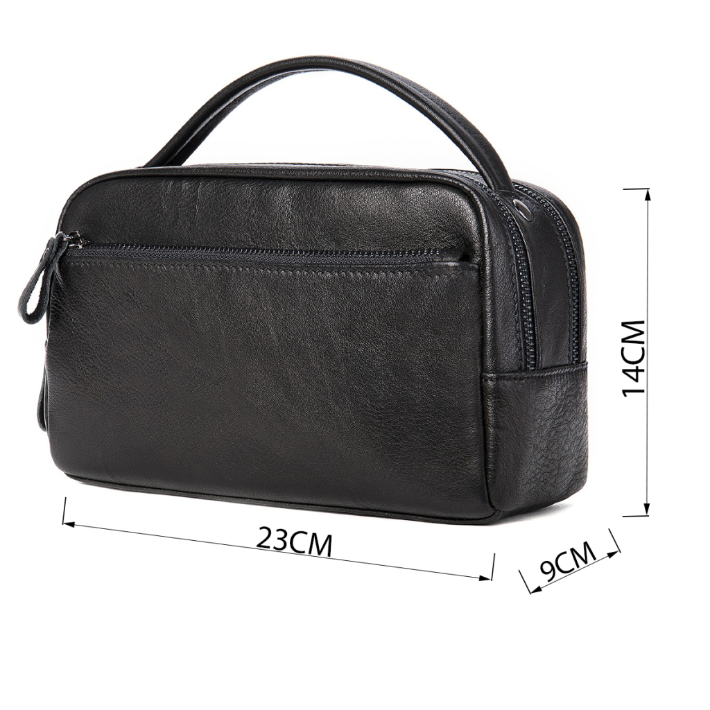 Сумка Vintage Шкіряна Чорна (20348) - зображення 3