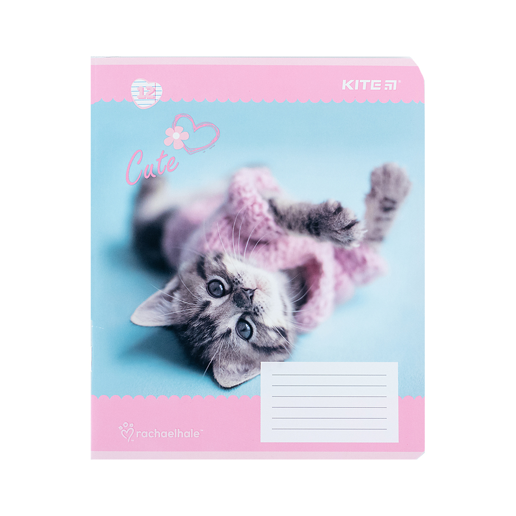 Зошит Kite Rachael Hale 12 аркушів, лінія (R24-234) - зображення 4