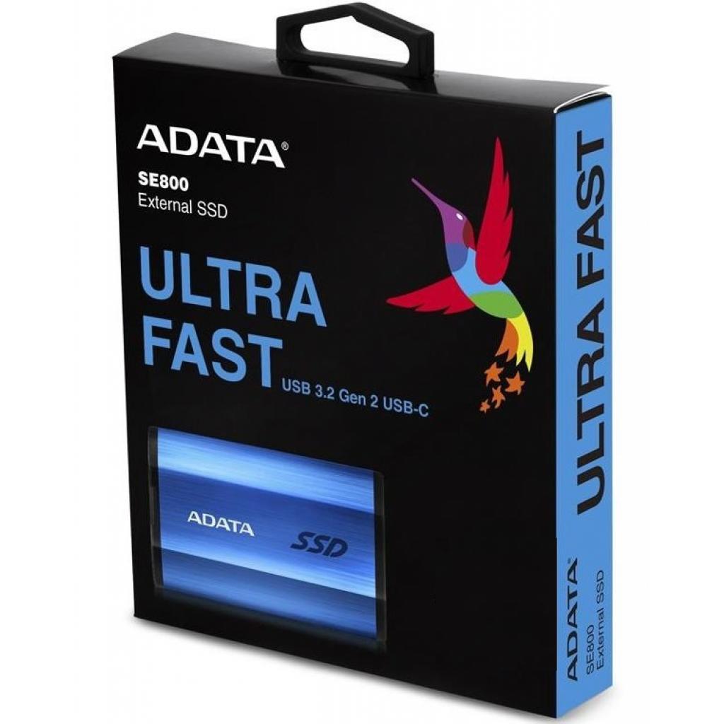 Накопичувач SSD USB 3.2 1TB ADATA (ASE800-1TU32G2-CBL) - изображение 7