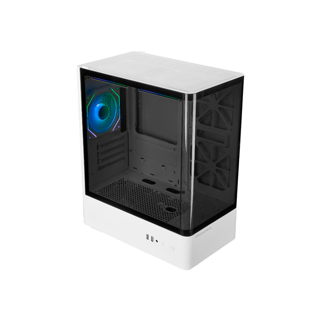 Корпус Prologix Lumi GM-01AW Glass White - зображення 8