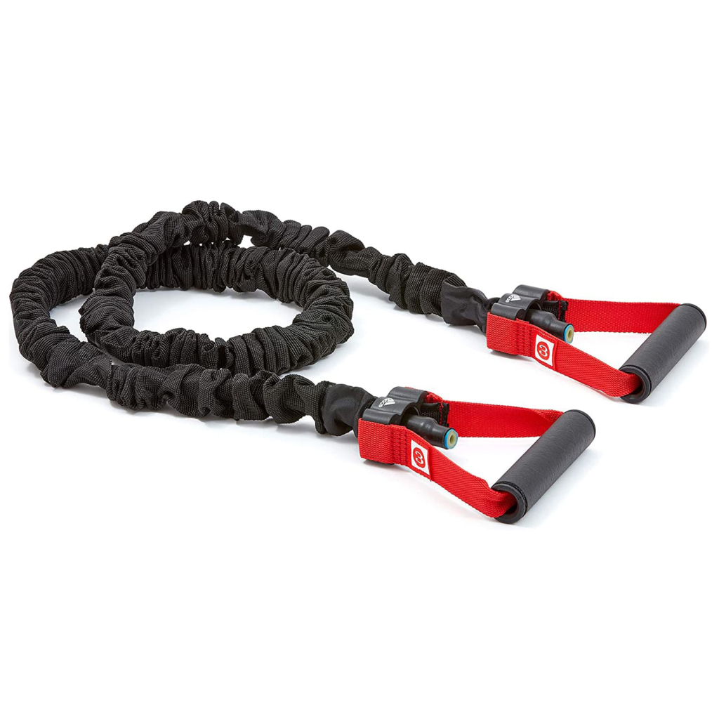 Еспандер Adidas Power Tube ADTB-10603 чорний, червоний 122 см (885652000284) - зображення 1