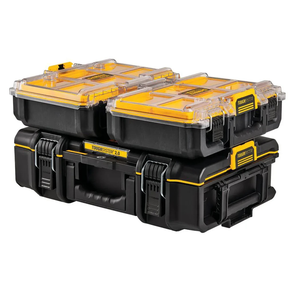 Ящик для інструментів DeWALT TOUGHSYSTEM 2.0 1/2, 261х385х124 мм (DWST83392-1) - зображення 10