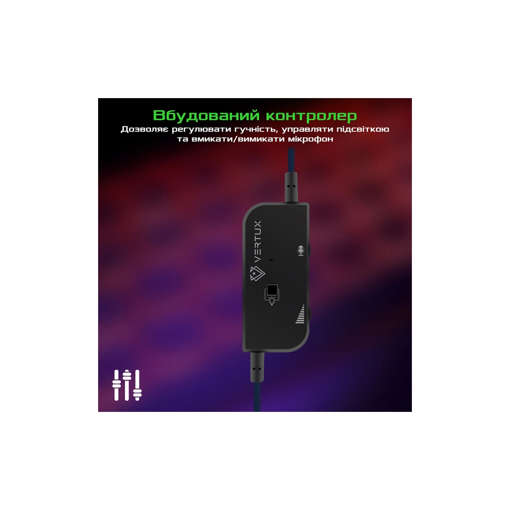 Навушники Vertux Tokyo 7.1 Mini Jack 3.5мм Blue (tokyo.blue) - зображення 6