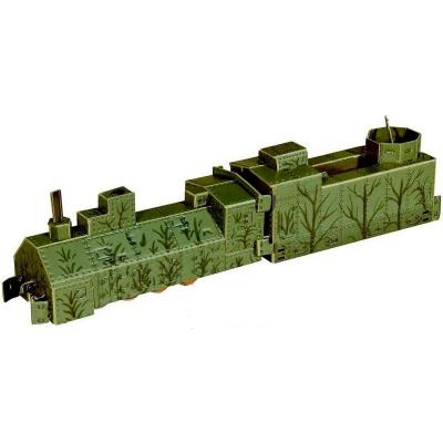 Збірна модель Умная бумага Бронепотяг (307) - зображення 4