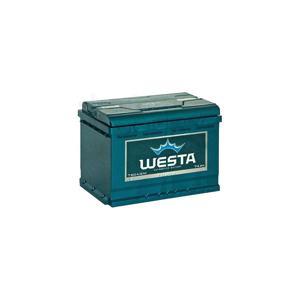 Акумулятор автомобільний Westa 74Ah (000002410) - зображення 1
