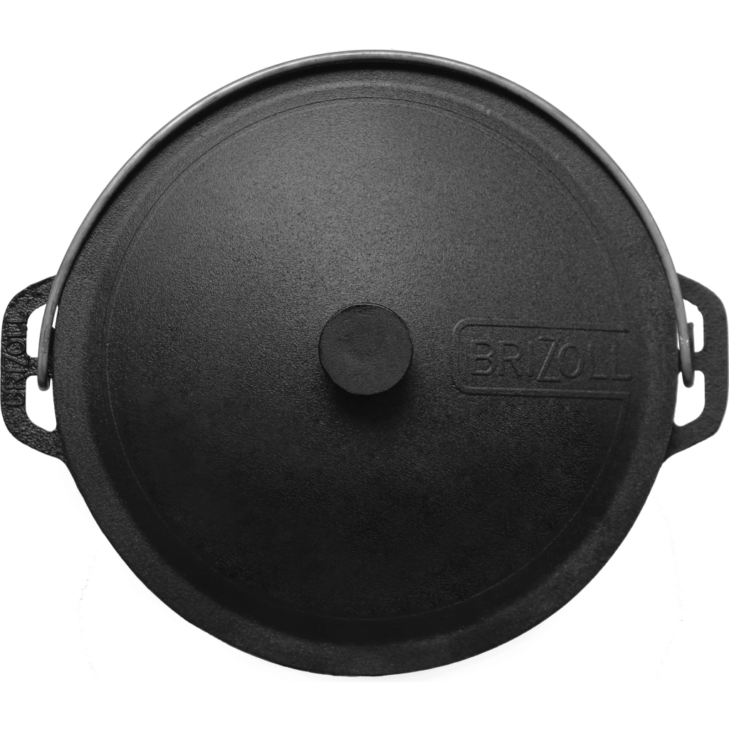 Котел туристичний Brizoll чавунний з кришкою 6 л (KT06-1) - изображение 4