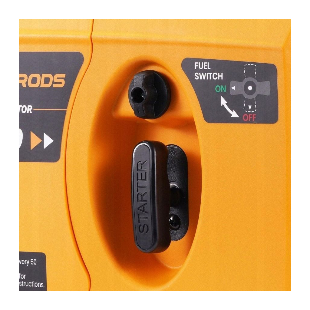 Генератор maXpeedingRODS MXR1500 інверторний (1 kW), 220V, 50Hz, 2,4л, ручний запуск (mxr1500) - зображення 7