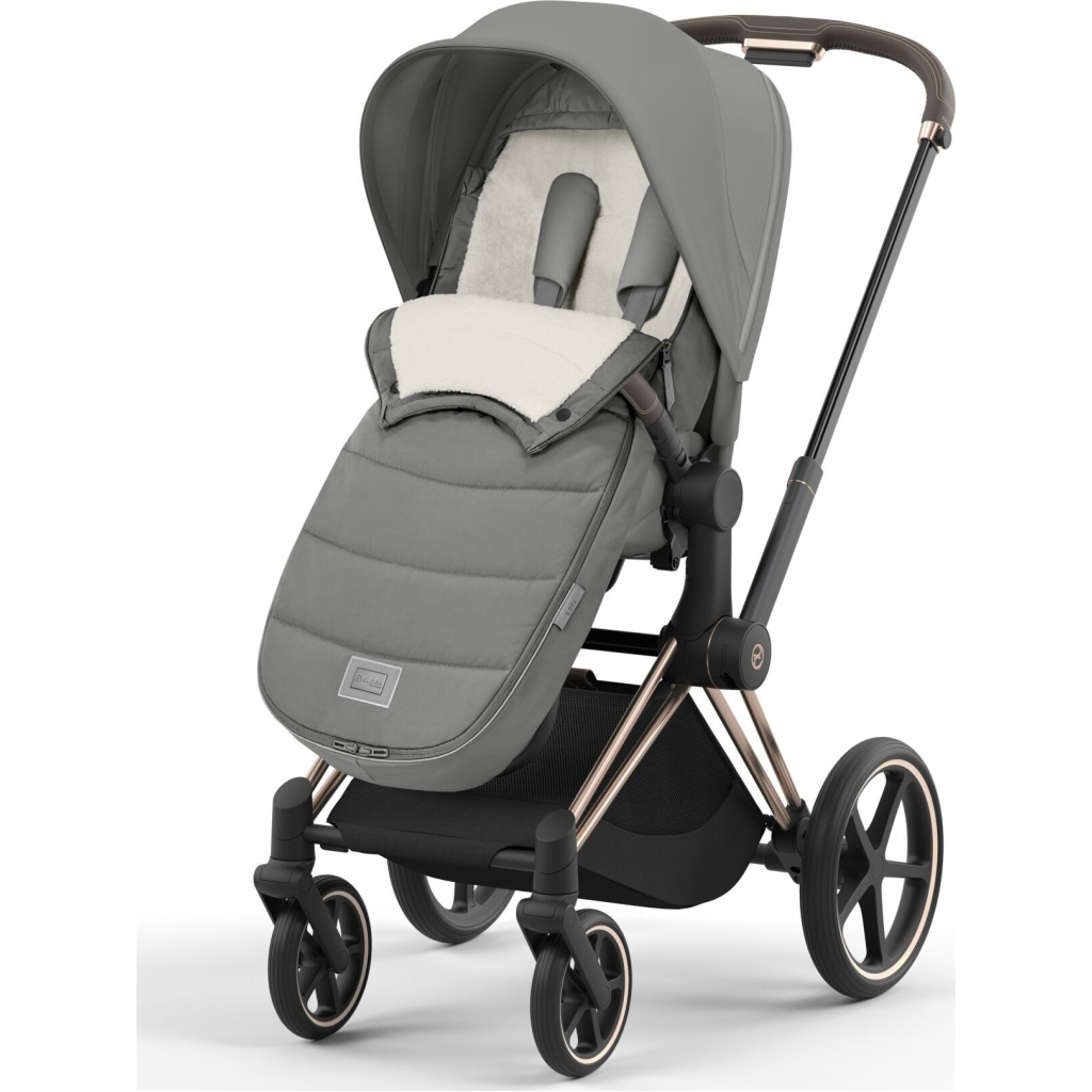 Зимовий конверт Cybex Platinum Mirage Grey (523000715) - зображення 5