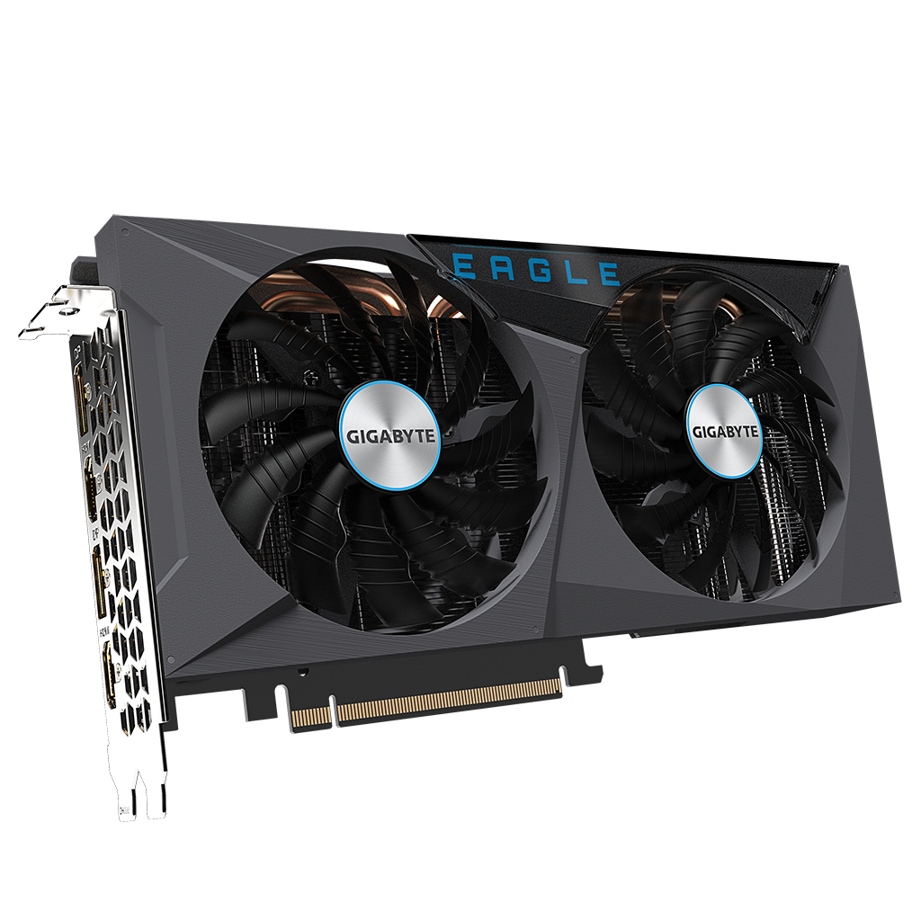 Відеокарта GIGABYTE GeForce RTX3060 12Gb EAGLE OC 2.0 LHR (GV-N3060EAGLE OC-12GD 2.0) - зображення 2