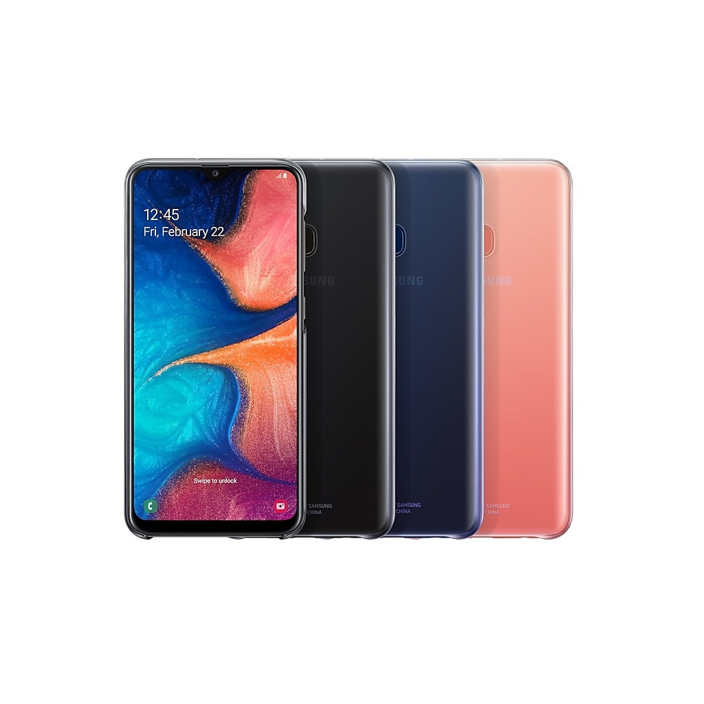 Чохол до мобільного телефона Samsung Galaxy A20 (A205F) Gradation Cover Pink (EF-AA205CPEGRU) - зображення 5