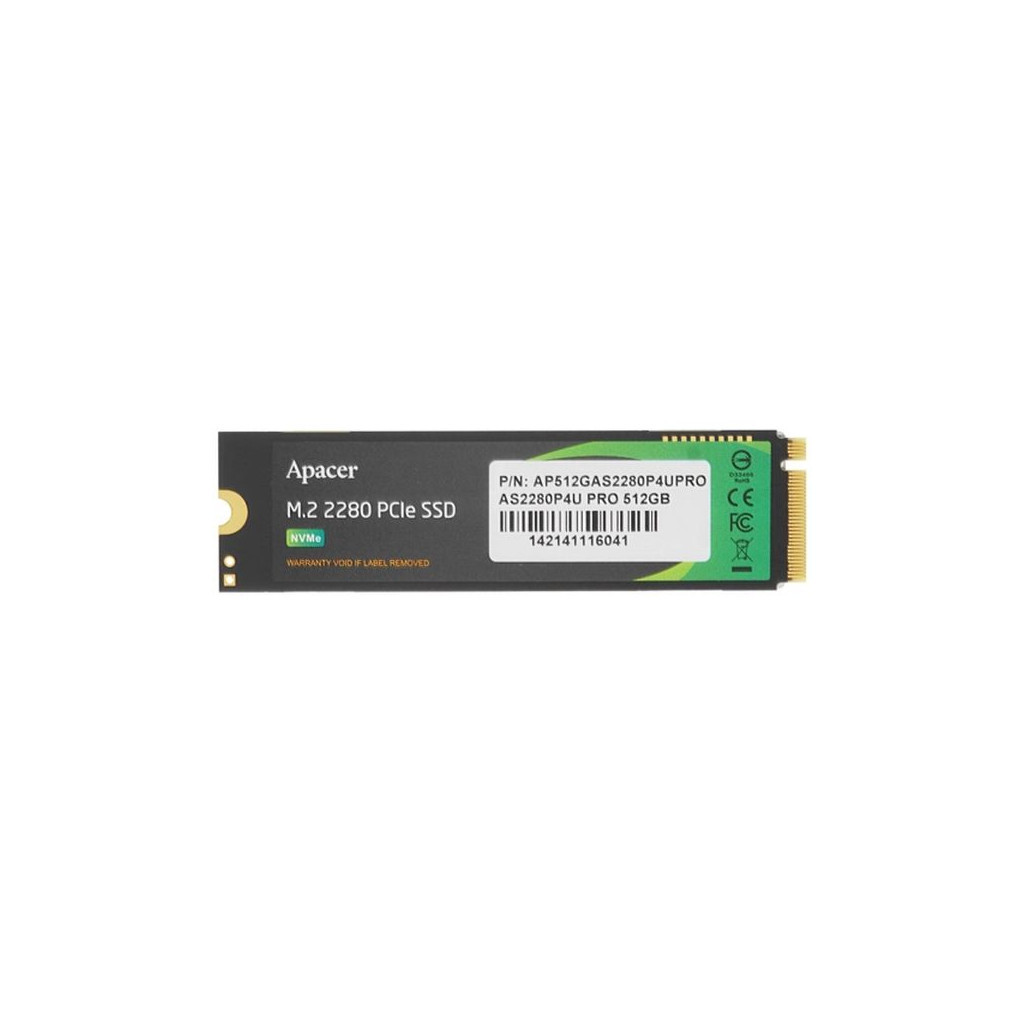 Накопичувач SSD M.2 2280 512GB Apacer (AP512GAS2280P4UPRO-1) - зображення 1