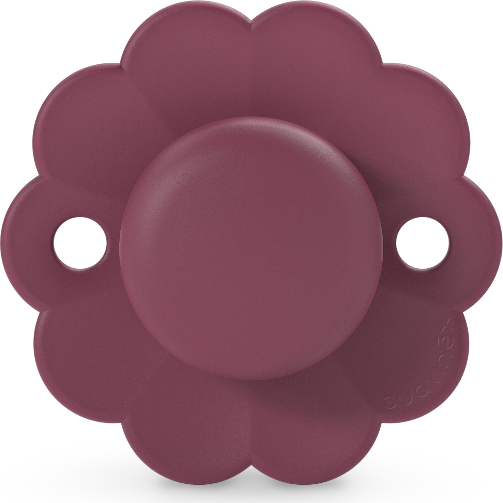 Пустушка Suavinex Wonder фізіологічна, 0-6 міс. бордова (308376) - зображення 1