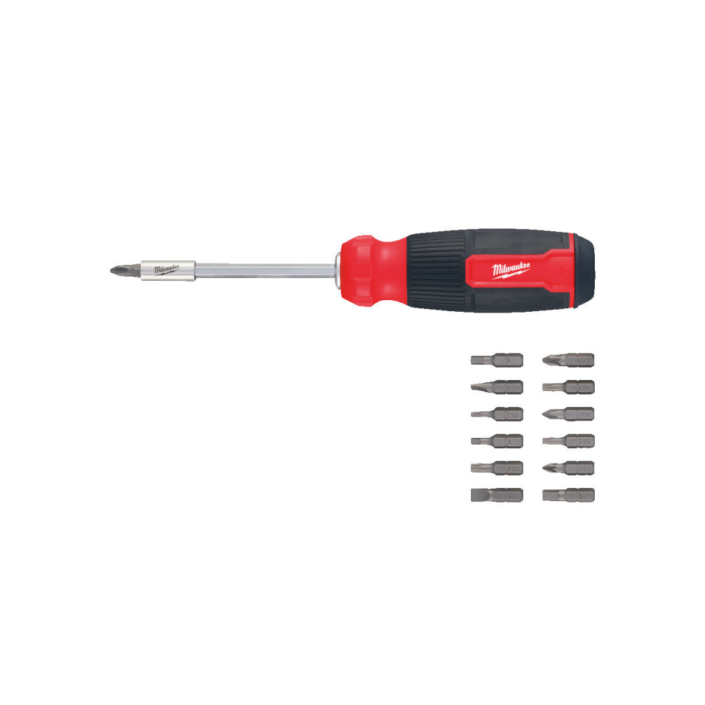 Набір викруток Milwaukee зі змінними вставками 14 в1 (PH/PZ/SL/TX/HEX) (4932492806) - изображение 1