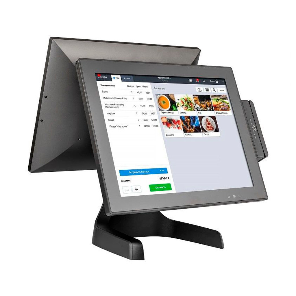 POS-монітор P2C клієнта J250 15", USB, 1024*768, несенсорний (P2C 15) - зображення 1