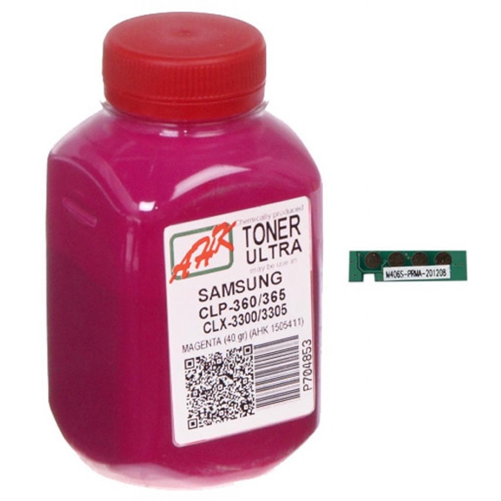 Тонер Samsung CLP-360/365/CLX-3300, 40г, 1K Magenta AHK (1505415) - зображення 1