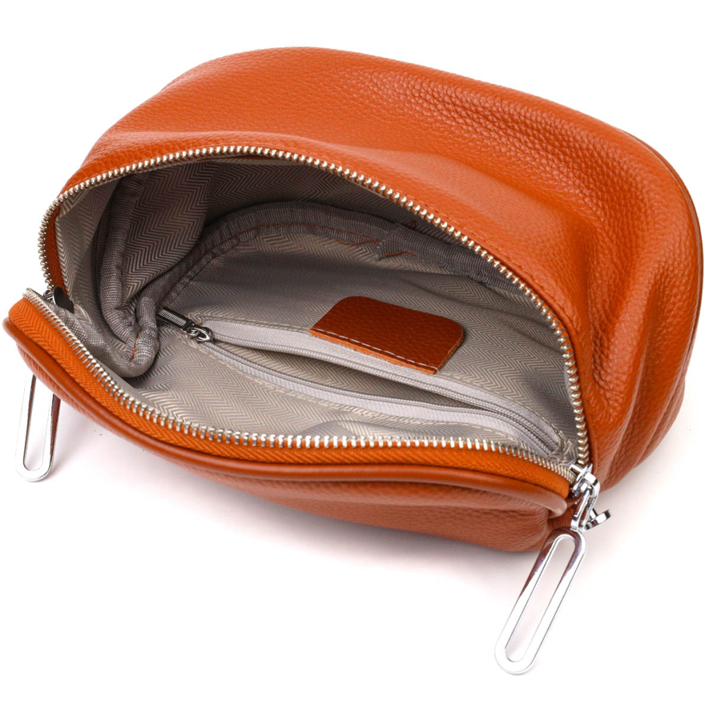 Сумка Vintage З натуральної шкіри Руда (22112) - зображення 4