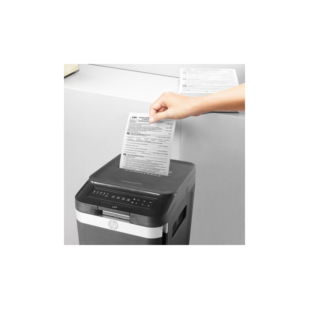 Знищувач документів HP Pro Shred Auto 400MC (2823) (891836) - изображение 8