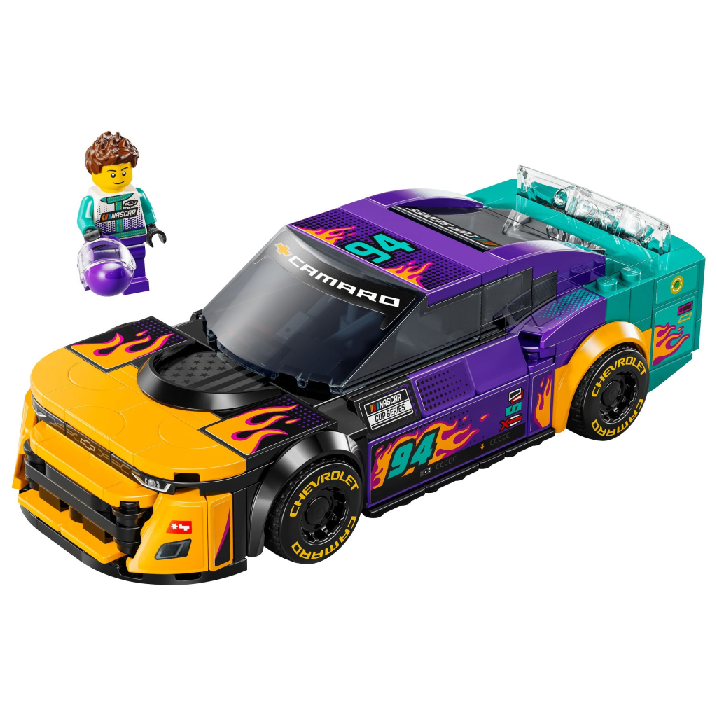Конструктор LEGO Speed Champions NASCAR Next Gen Chevrolet Camaro ZL1, 328 деталей (76935) - зображення 2