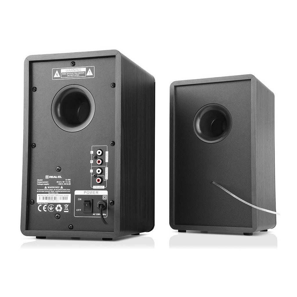 Акустична система REAL-EL S-450 Black (EL121200005) - зображення 6