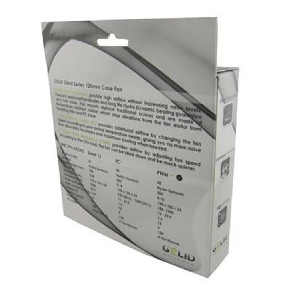Кулер до корпусу Gelid Solutions Silent 12 PWM 120 mm (FN-PX12-15) - зображення 4