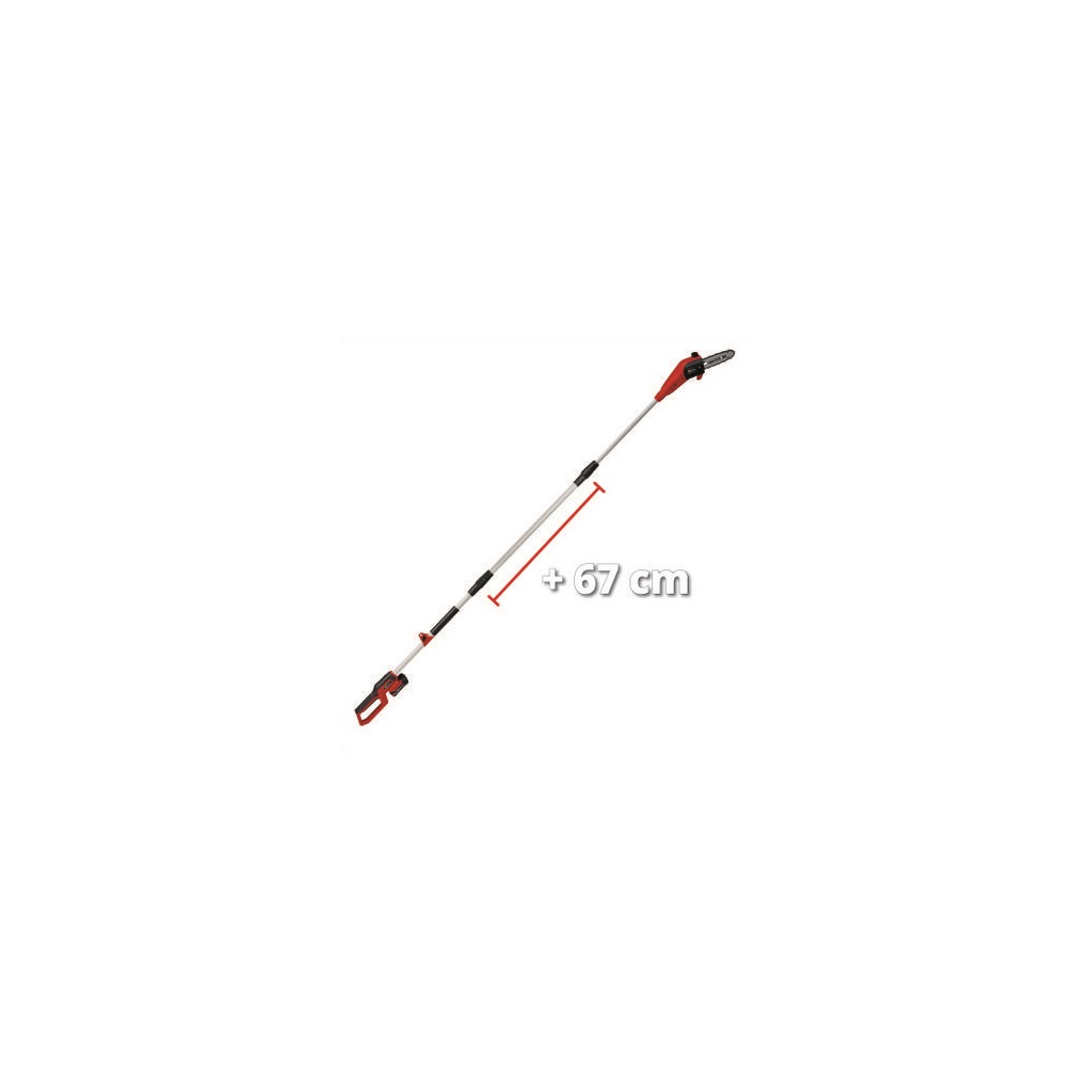 Ланцюгова пила Einhell висоторіз GC-LC 18/20 Li T-Solo, шина 20 см, 18В, 195мм, 228-288 см (без АКБ та ЗП) (3410581) - зображення 3