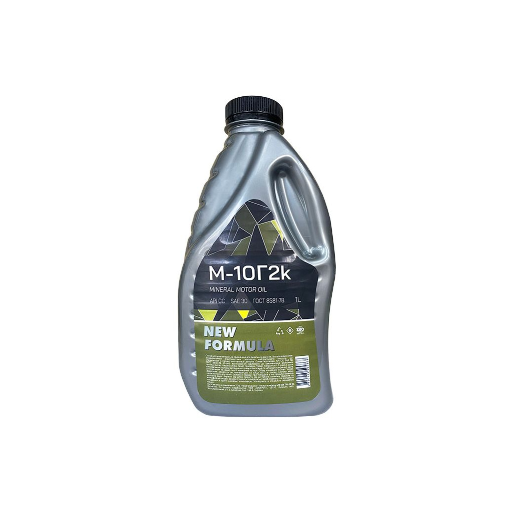 Моторна олива NEW FORMULA М10Г2К кан. 1л ПЕТ (0,7кг) (NF197729) - зображення 1