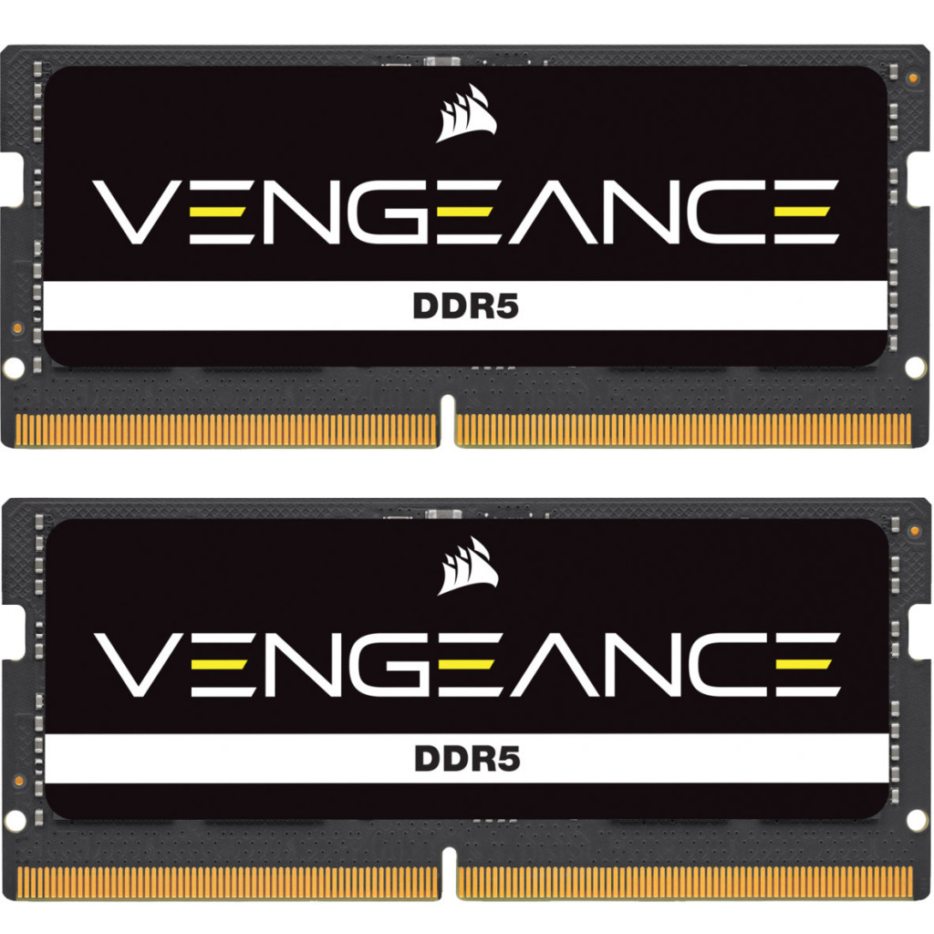Модуль пам'яті для ноутбука SoDIMM DDR5 32GB (2x16GB) 5600 MHz Vengeance Corsair (CMSX32GX5M2A5600C48) - зображення 1