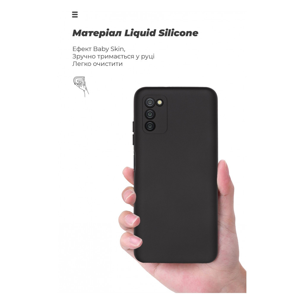 Чохол до мобільного телефона Armorstandart ICON Case Samsung A03s Camera cover Black (ARM70613) - зображення 5