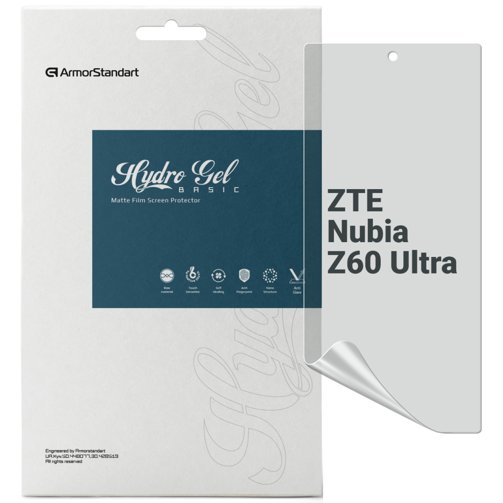 Плівка захисна Armorstandart Matte ZTE Nubia Z60 Ultra (ARM78882) - зображення 1