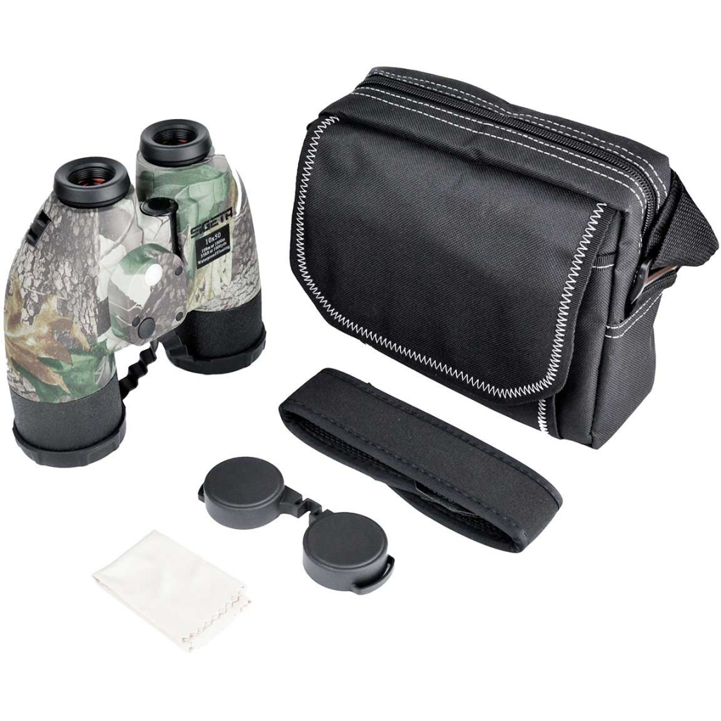 Бінокль Sigeta General 10x50 Camo Floating/Compass/Reticle (65860) - зображення 5
