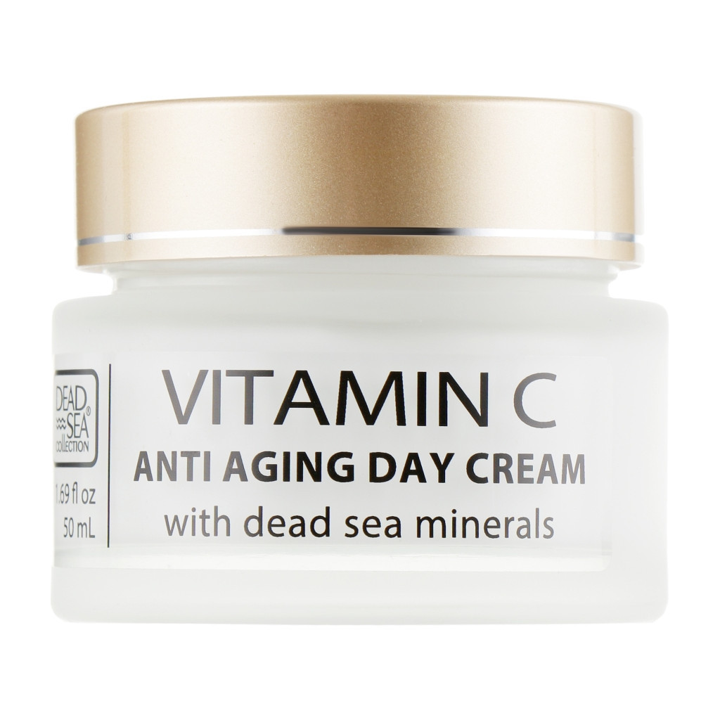 Крем для обличчя Dead Sea Collection Vitamin C Day Cream денний проти зморшок 50 мл (830668009547) - зображення 2