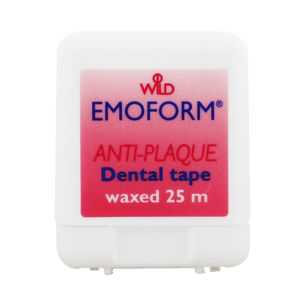 Зубна нитка Dr. Wild Emoform вощена стрічка 25 м (7611841138703) - изображение 1