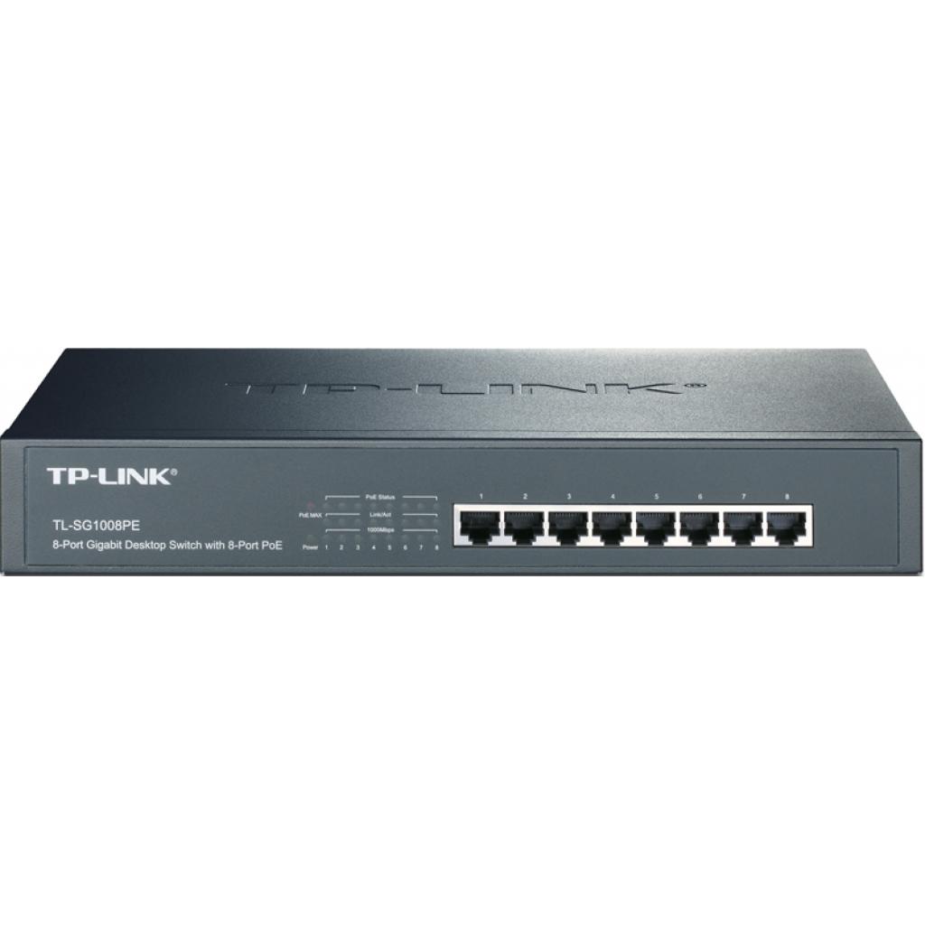 Комутатор мережевий TP-Link TL-SG1008PE - зображення 1